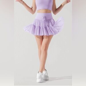 POPFLEX Pirouette Skort NWOT - Digital Lavender (Taylor’s rehearsal skort)